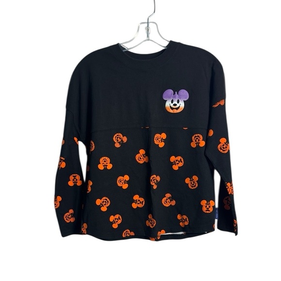 Disney Kids Halloween Pumpkin Spirit Jersey Size XL - Picture 1 of 6